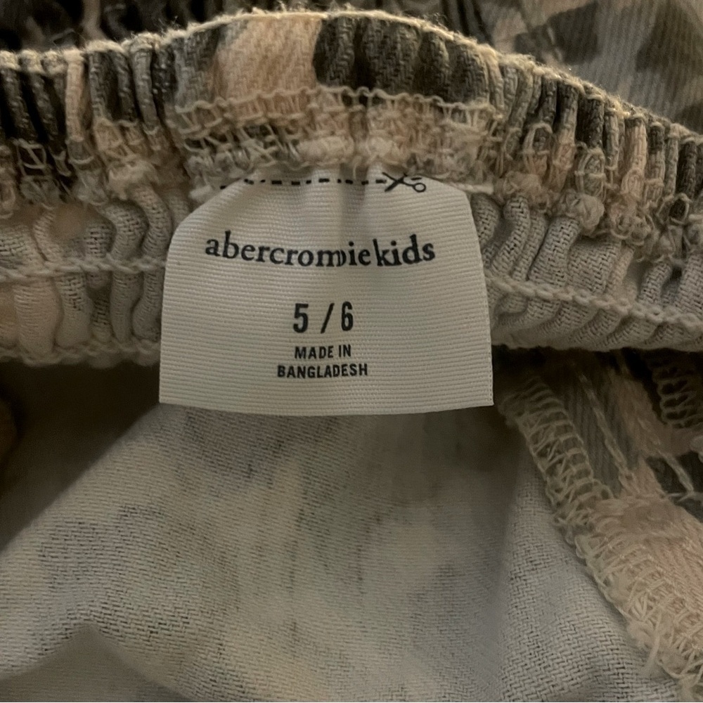 ABERCROMBIE KIDS Denim Pattern Mini Dress - Picture 5 of 5